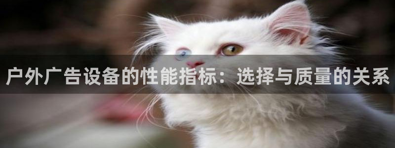 杏宇平台登录步骤是什么：户外广告设备的性能指标：选择与质量的关系