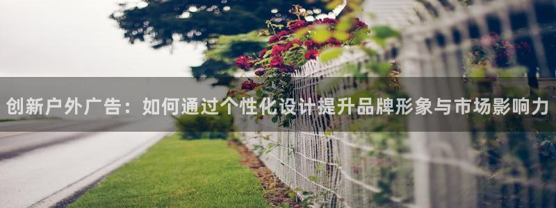 杏宇平台提现为什么这么久呢：创新户外广告：如何通过个性化设计提升品牌形象与市场影响力